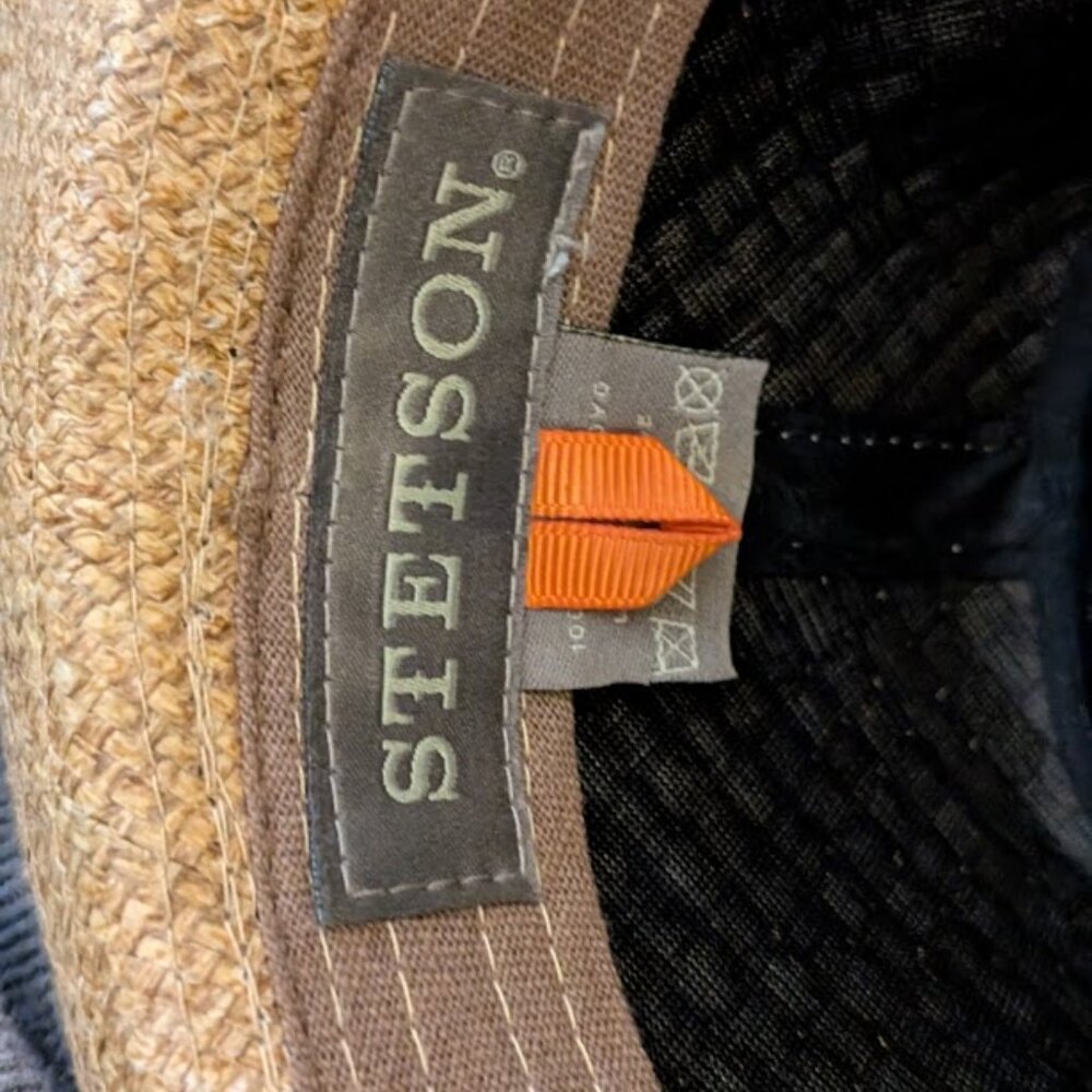 O1 STETSON Straw Hat - Picture 9 of 11